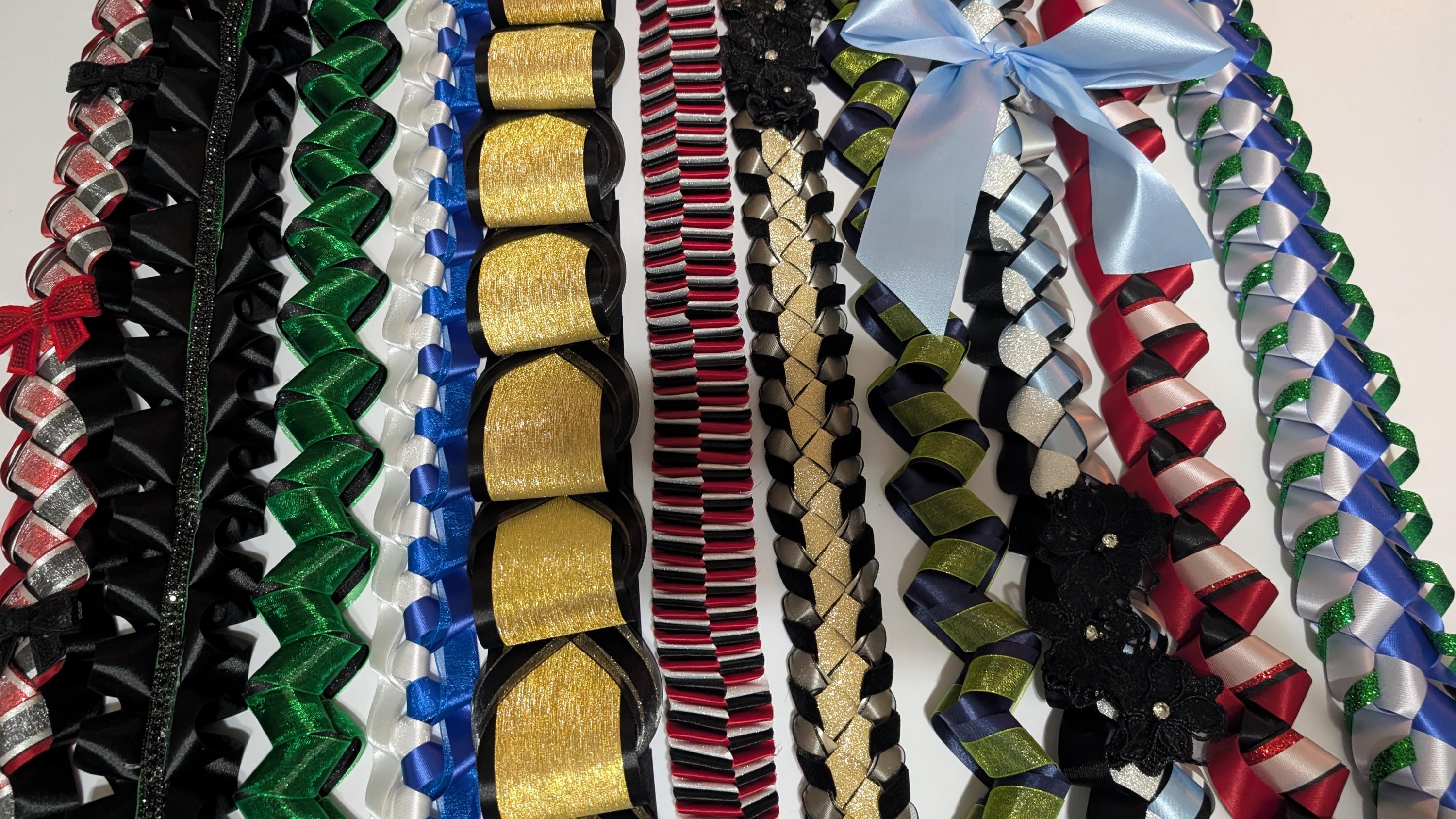 Homecoming Mum Braids set of 3