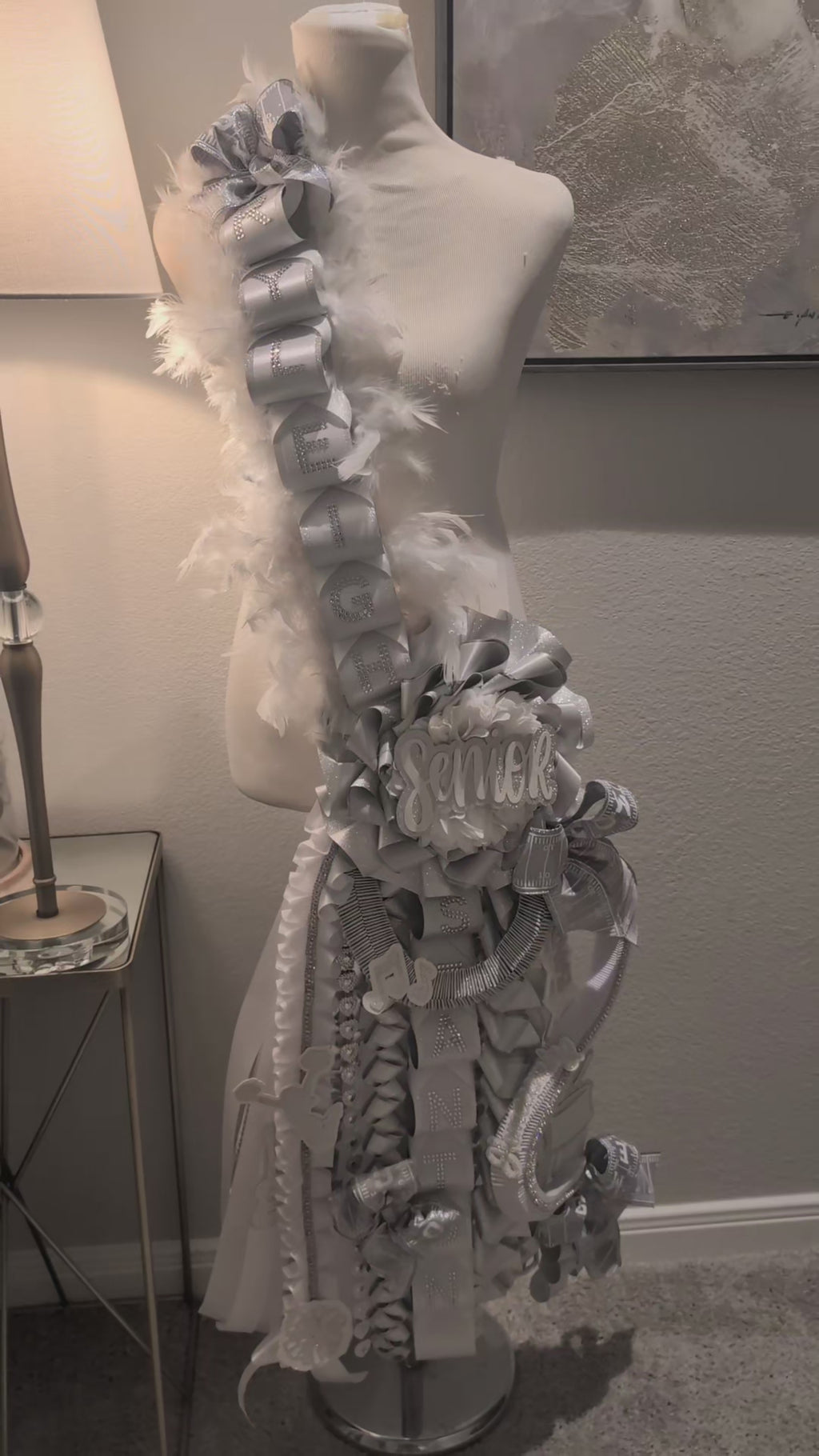 Homecoming Sash Mum