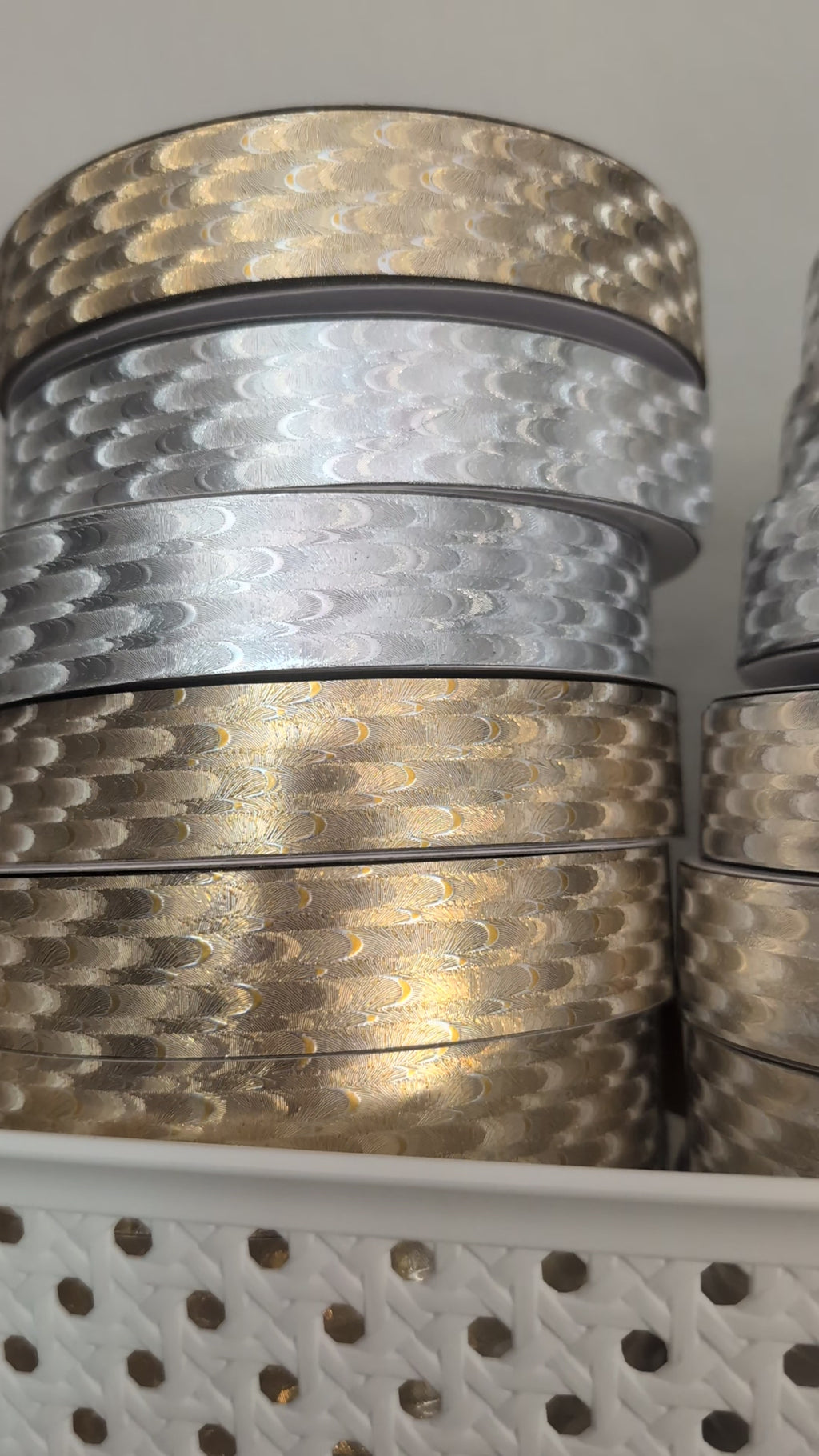 Metalic Wave Ribbon