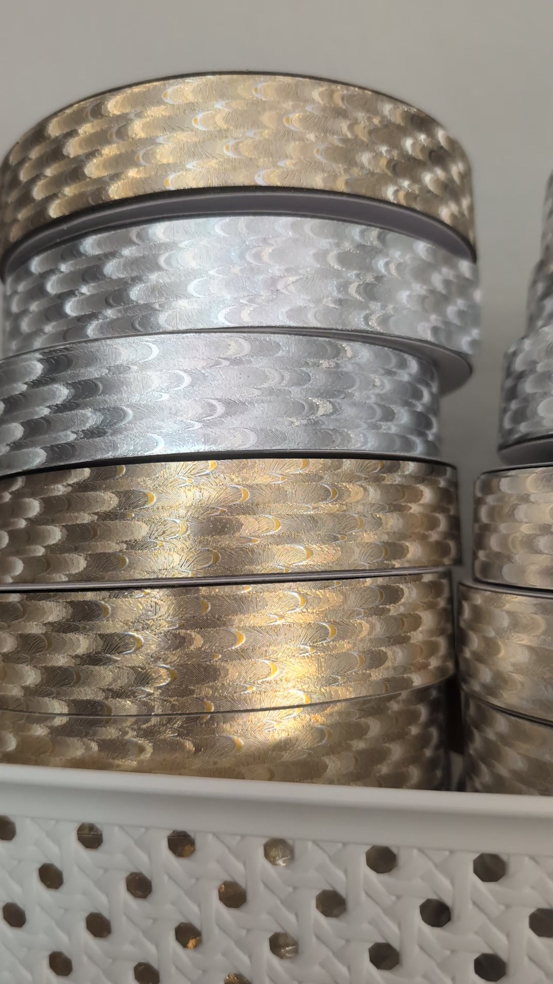 Metalic Wave Ribbon