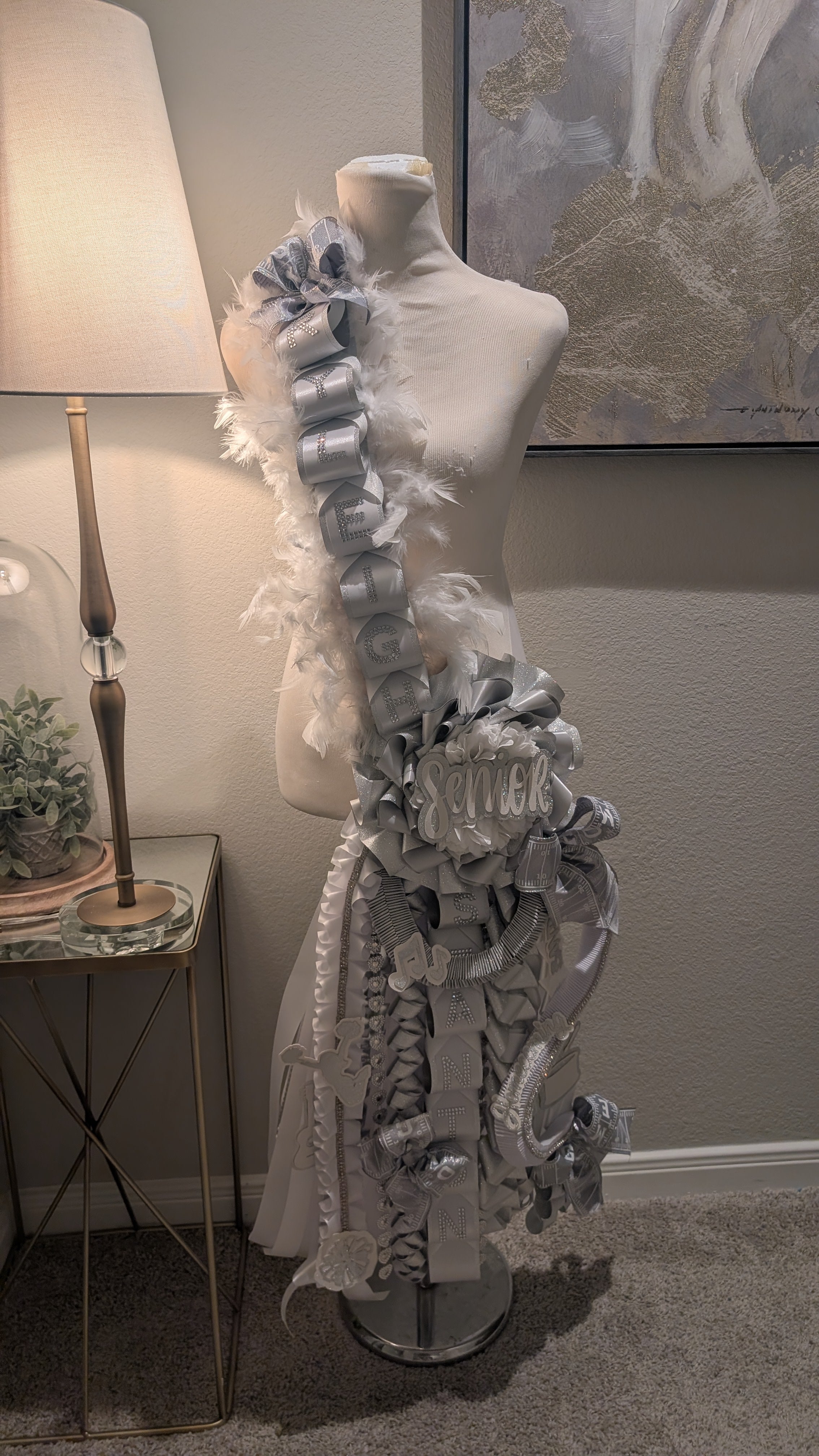 Homecoming Sash Mum