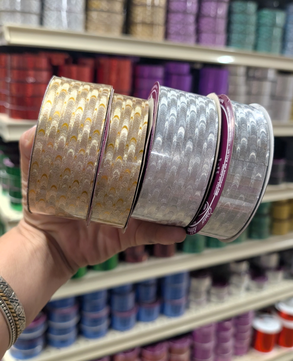 Metalic Wave Ribbon