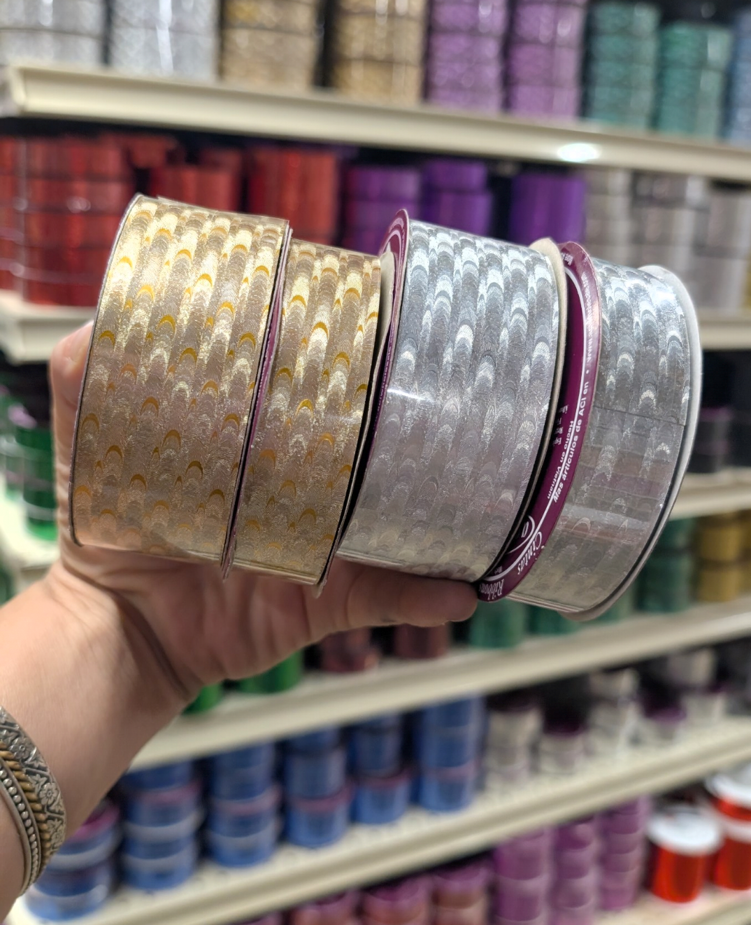 Metalic Wave Ribbon