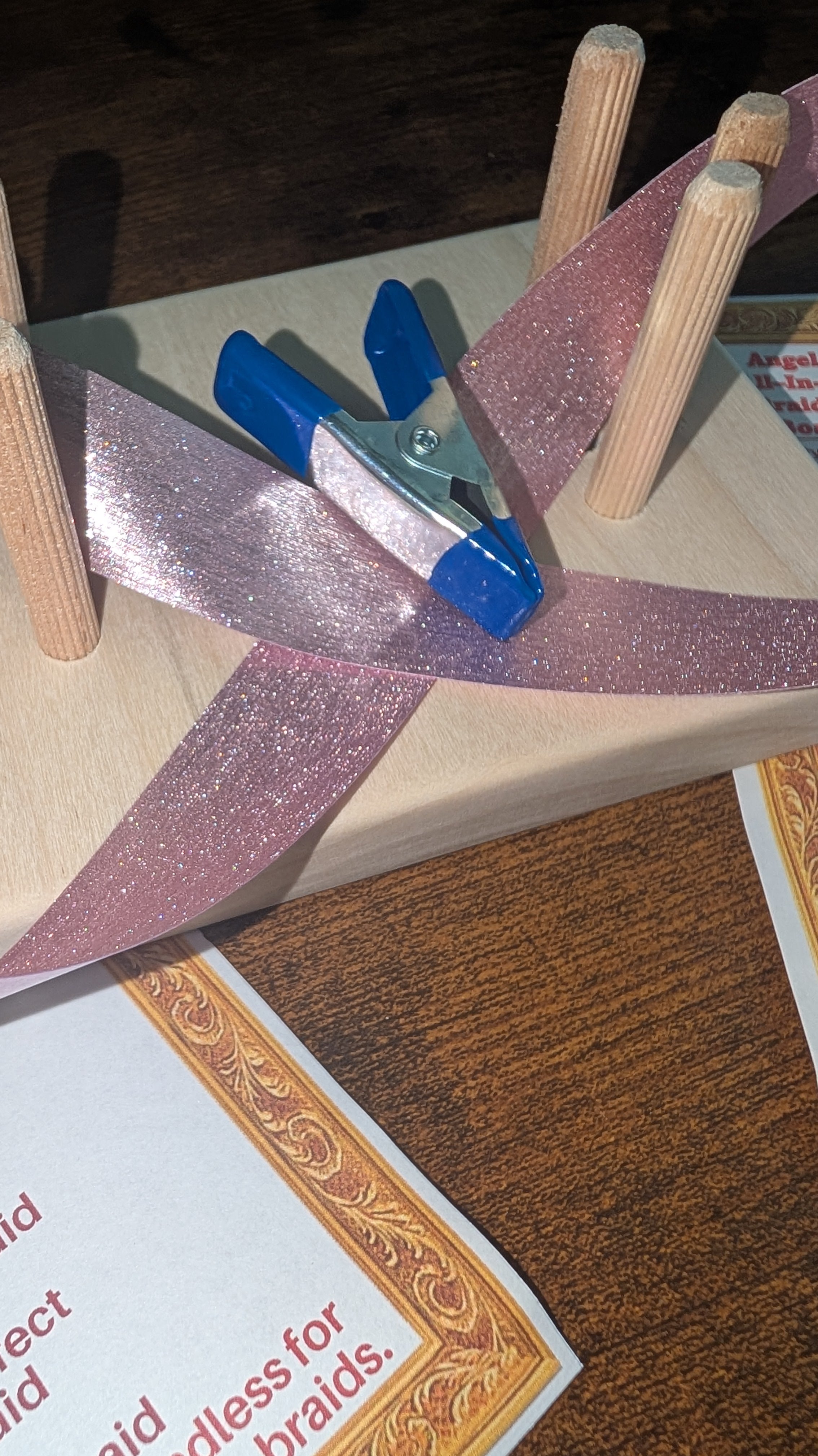 Angela's All-in-One Braiding Board